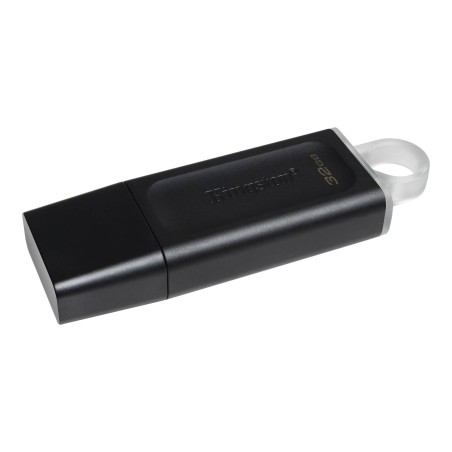 MEMORIE USB 3.2 KINGSTON 32 GB, cu capac, carcasa plastic, negru, "DTX/32GB" (timbru verde 0.03 lei)