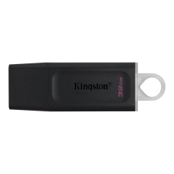 MEMORIE USB 3.2 KINGSTON 32 GB, cu capac, carcasa plastic, negru, "DTX/32GB" (timbru verde 0.03 lei)