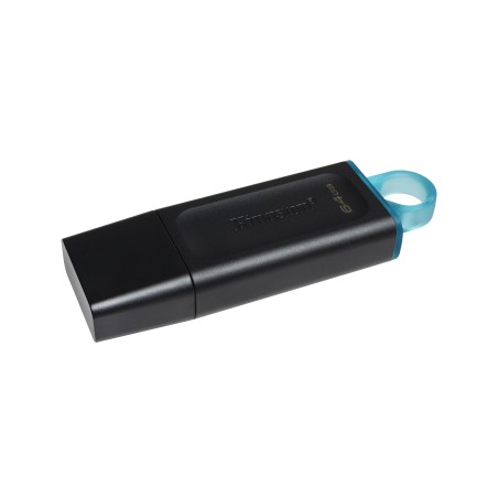 MEMORIE USB 3.2 KINGSTON 64 GB, cu capac, carcasa plastic, negru, "DTX/64GB" (timbru verde 0.03 lei)