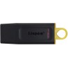 MEMORIE USB 3.2 KINGSTON 128 GB, cu capac, carcasa plastic, negru, "DTX/128GB" (timbru verde 0.03 lei)