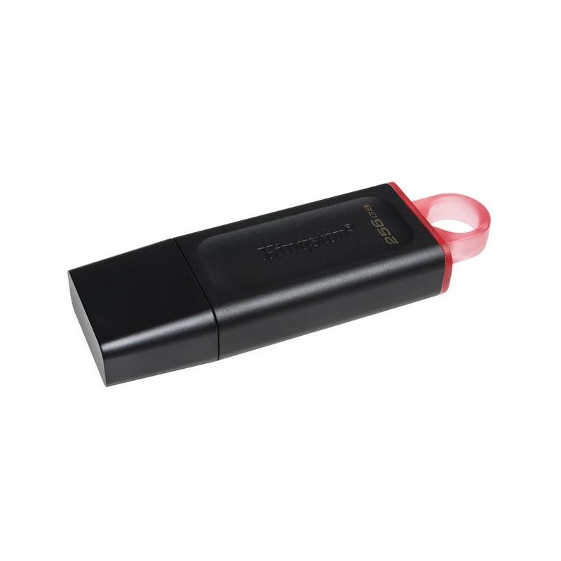 MEMORIE USB 3.2 KINGSTON 256 GB, cu capac, carcasa plastic, negru, "DTX/256GB" (timbru verde 0.03 lei)