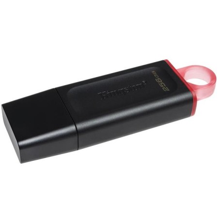 MEMORIE USB 3.2 KINGSTON 256 GB, cu capac, carcasa plastic, negru, "DTX/256GB" (timbru verde 0.03 lei)
