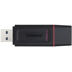 MEMORIE USB 3.2 KINGSTON 256 GB, cu capac, carcasa plastic, negru, "DTX/256GB" (timbru verde 0.03 lei)