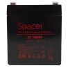 ACUMULATOR UPS SPACER 12V /  5Ah, dimensiuni: 90x70x101mm, inaltime+terminal: 107mm, terminal F2(T2), "SP-BAT-12V5AH" (timbru ve
