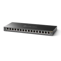 SWITCH TP-LINK  16 porturi Gigabit. carcasa metalica "TL-SG116E"(timbru verde 2 lei)