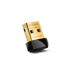 ADAPTOR RETEA TP-LINK wireless,  Nano, de la 1 port USB2.0 la 1 antena interna,  150Mbps, 2.4GHz"TL-WN725N" (timbru verde 0.18 l