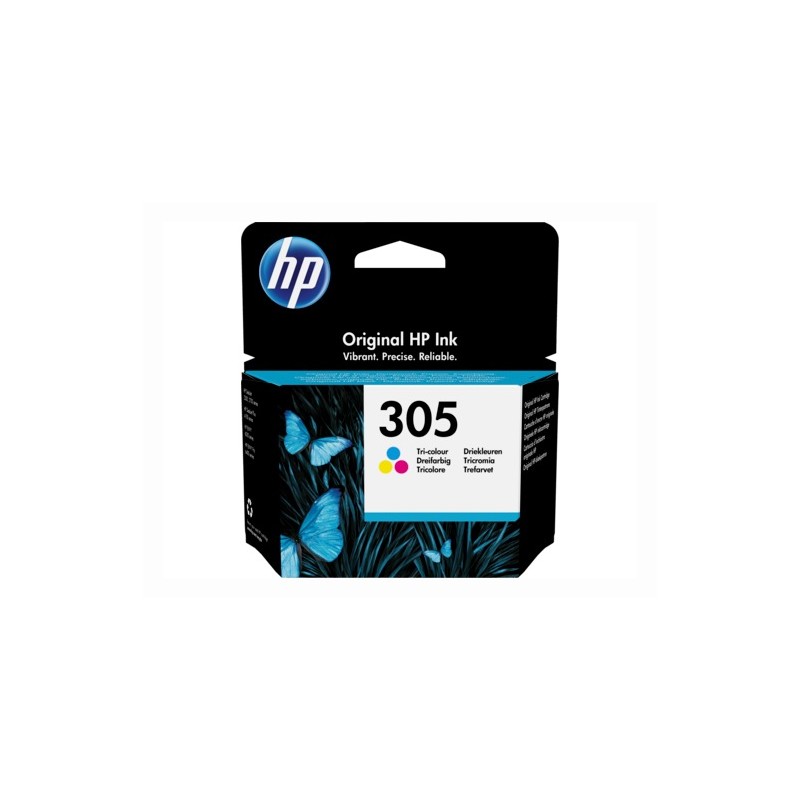 Cartus Cerneala Original HP Color, nr.305, pentru DeskJet 2320|2710|2720|2721|2723|4120|4122|4130&nbsp;, 0.1K, (timbru verde 0.1