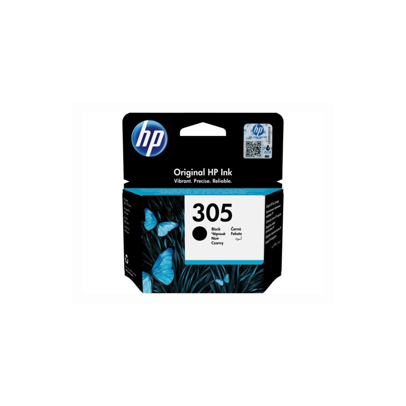 Cartus Cerneala Original HP Black, nr.305, pentru &nbsp;DeskJet 2320|2710|2720|2721|2723|4120|4122|4130&nbsp;, 0.12K, (timbru ve