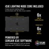 VENTILATOR CORSAIR, pt PC, 120 mm, 1500 rpm, LED RGB, pack 3 ventilatoare, "CO-9050098-WW"