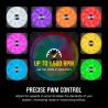 VENTILATOR CORSAIR, pt PC, 120 mm, 1500 rpm, LED RGB, pack 3 ventilatoare, "CO-9050098-WW"