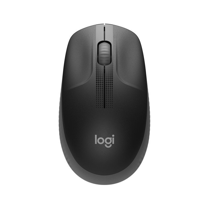 MOUSE LOGITECH, "M190", PC sau NB, wireless, 2.4GHz, optic, 1000 dpi, butoane/scroll 3/1, , negru, "910-005905" (timbru verde 0.