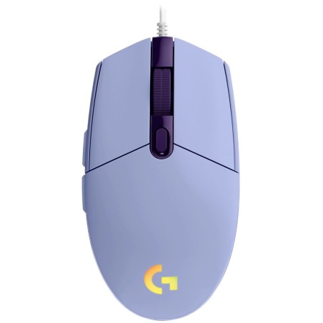 MOUSE LOGITECH, "G102 LIGHTSYNC", gaming, cu fir, USB, optic, 8000 dpi, butoane/scroll 6/1, iluminare, butoane programabile, vio