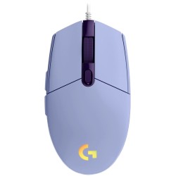 MOUSE LOGITECH, "G102 LIGHTSYNC", gaming, cu fir, USB, optic, 8000 dpi, butoane/scroll 6/1, iluminare, butoane programabile, vio