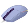 MOUSE LOGITECH, "G102 LIGHTSYNC", gaming, cu fir, USB, optic, 8000 dpi, butoane/scroll 6/1, iluminare, butoane programabile, vio