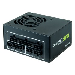 SURSA Chieftec Compact 550 W, modulara, certificare 80 Plus Gold, ventilator 80 mm x 1, PCI-E 6+2 pin x 2, SATA x 6, "CSN-550C" 