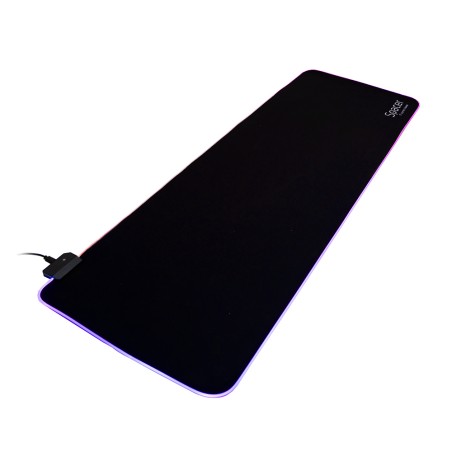 MousePAD RGB SPACER gaming, cauciuc si material textil, 900 x 300 x 3 mm, 1.8 m lungime cablu, negru "SP-PAD-GAME-RGB-B" 4650147