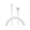 CABLU alimentare si date smartphone Apple, Lightning (T) la USB 2.0 (T), cauciuc, lungime 1 m, alb, "mxly2zm/a" (timbru verde 0.