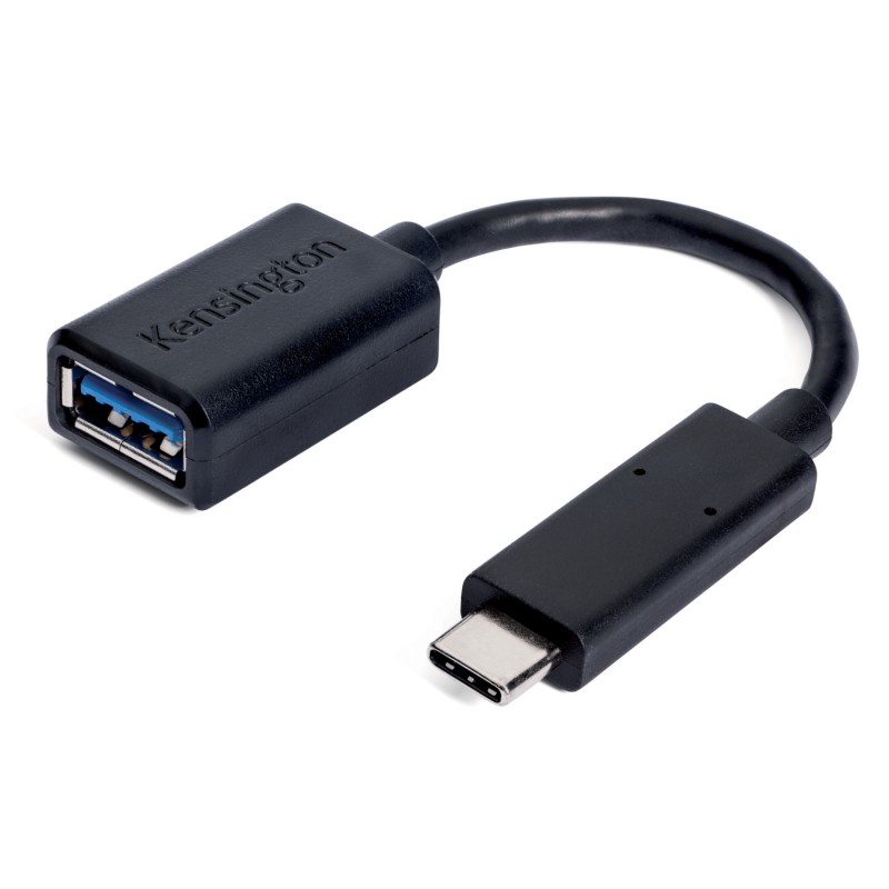 ADAPTOR KENSINGTON, pt. periferice, USB Type-C (T) la USB 3.0 (M), negru, "K33992WW" (include TV 0.06 lei)