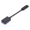 ADAPTOR KENSINGTON, pt. periferice, USB Type-C (T) la USB 3.0 (M), negru, "K33992WW" (include TV 0.06 lei)