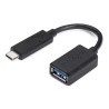 ADAPTOR KENSINGTON, pt. periferice, USB Type-C (T) la USB 3.0 (M), negru, "K33992WW" (include TV 0.06 lei)