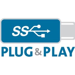 ADAPTOR KENSINGTON, pt. periferice, USB Type-C (T) la USB 3.0 (M), negru, "K33992WW" (include TV 0.06 lei)