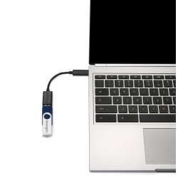 ADAPTOR KENSINGTON, pt. periferice, USB Type-C (T) la USB 3.0 (M), negru, "K33992WW" (include TV 0.06 lei)