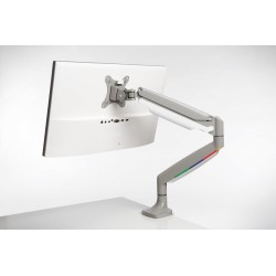 SUPORT de birou KENSINGTON, pt 1 TV/monitor plat, curbat, diag. max 32 inch, rotatie, inclinare, pivotare, orizontala, verticala