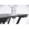 SUPORT de birou KENSINGTON, pt 1 TV/monitor plat, curbat, diag. max 32 inch, rotatie, inclinare, pivotare, orizontala, verticala