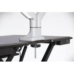 SUPORT de birou KENSINGTON, pt 1 TV/monitor plat, curbat, diag. max 32 inch, rotatie, inclinare, pivotare, orizontala, verticala