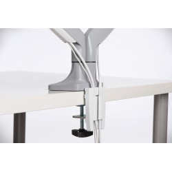 SUPORT de birou KENSINGTON, pt 1 TV/monitor plat, curbat, diag. max 32 inch, rotatie, inclinare, pivotare, orizontala, verticala