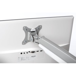 SUPORT de birou KENSINGTON, pt 1 TV/monitor plat, curbat, diag. max 32 inch, rotatie, inclinare, pivotare, orizontala, verticala