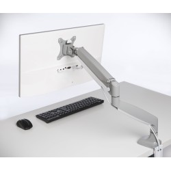 SUPORT de birou KENSINGTON, pt 1 TV/monitor plat, curbat, diag. max 32 inch, rotatie, inclinare, pivotare, orizontala, verticala