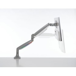 SUPORT de birou KENSINGTON, pt 1 TV/monitor plat, curbat, diag. max 32 inch, rotatie, inclinare, pivotare, orizontala, verticala