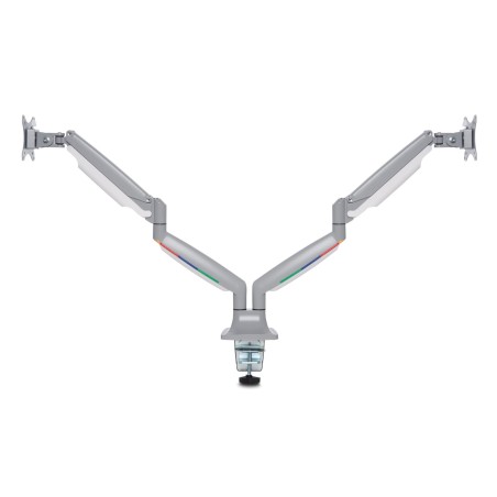 SUPORT de birou KENSINGTON, pt 2 TV/monitor plat, curbat, diag. max 32 inch, rotatie, inclinare, pivotare, orizontala, verticala