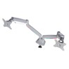 SUPORT de birou KENSINGTON, pt 2 TV/monitor plat, curbat, diag. max 32 inch, rotatie, inclinare, pivotare, orizontala, verticala