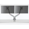 SUPORT de birou KENSINGTON, pt 2 TV/monitor plat, curbat, diag. max 32 inch, rotatie, inclinare, pivotare, orizontala, verticala