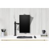 SUPORT de birou KENSINGTON, pt 1 TV/monitor plat, diag. max 34 inch, rotatie, inclinare, pivotare, orizontala, verticala, totala