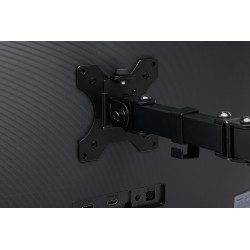 SUPORT de birou KENSINGTON, pt 1 TV/monitor plat, diag. max 34 inch, rotatie, inclinare, pivotare, orizontala, verticala, totala