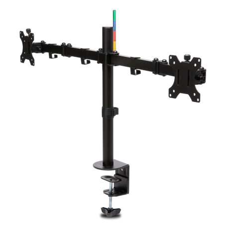 SUPORT de birou KENSINGTON, pt 2 TV/monitor plat, diag. max 32 inch, rotatie, inclinare, pivotare, orizontala, verticala, totala