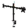 SUPORT de birou KENSINGTON, pt 2 TV/monitor plat, diag. max 32 inch, rotatie, inclinare, pivotare, orizontala, verticala, totala