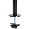 SUPORT de birou KENSINGTON, pt 2 TV/monitor plat, diag. max 32 inch, rotatie, inclinare, pivotare, orizontala, verticala, totala