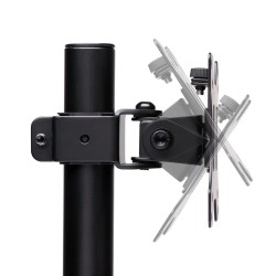 SUPORT de birou KENSINGTON, pt 1 TV/monitor plat, diag. max 34 inch, rotatie, inclinare, pivotare, verticala, max 8 Kg, "K55411W