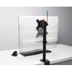 SUPORT de birou KENSINGTON, pt 1 TV/monitor plat, diag. max 34 inch, rotatie, inclinare, pivotare, verticala, max 8 Kg, "K55411W