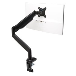 SUPORT de birou KENSINGTON, pt 1 TV/monitor plat, curbat, diag. max 34 inch, rotatie, inclinare, pivotare, orizontala, verticala