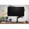 SUPORT de birou KENSINGTON, pt 1 TV/monitor plat, curbat, diag. max 34 inch, rotatie, inclinare, pivotare, orizontala, verticala