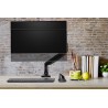 SUPORT de birou KENSINGTON, pt 1 TV/monitor plat, curbat, diag. max 34 inch, rotatie, inclinare, pivotare, orizontala, verticala