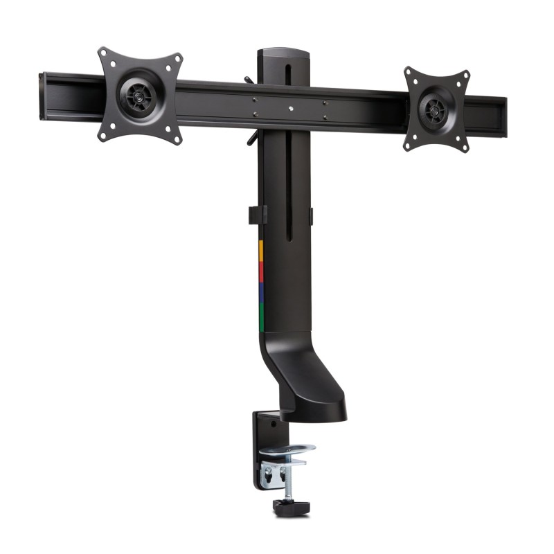 SUPORT de birou KENSINGTON, pt 2 TV/monitor plat, diag. max 27 inch, rotatie, inclinare, pivotare, orizontala, max 8 Kg, "K55513