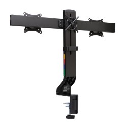 SUPORT de birou KENSINGTON, pt 2 TV/monitor plat, diag. max 27 inch, rotatie, inclinare, pivotare, orizontala, max 8 Kg, "K55513