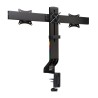 SUPORT de birou KENSINGTON, pt 2 TV/monitor plat, diag. max 27 inch, rotatie, inclinare, pivotare, orizontala, max 8 Kg, "K55513