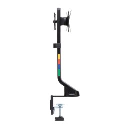 SUPORT de birou KENSINGTON, pt 2 TV/monitor plat, diag. max 27 inch, rotatie, inclinare, pivotare, orizontala, max 8 Kg, "K55513
